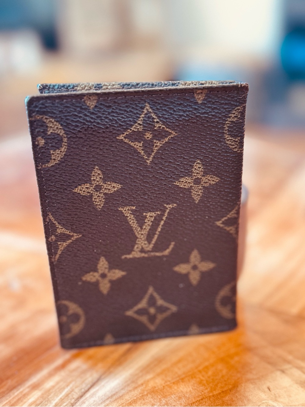 Louis Vuitton monogram pocket organizer card holder vintage 1984 canvas/leather - Picture 3 of 14